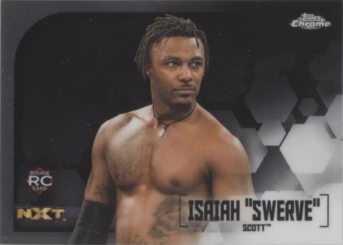 2020 Topps Chrome WWE - Isaiah "Swerve" Scott #81