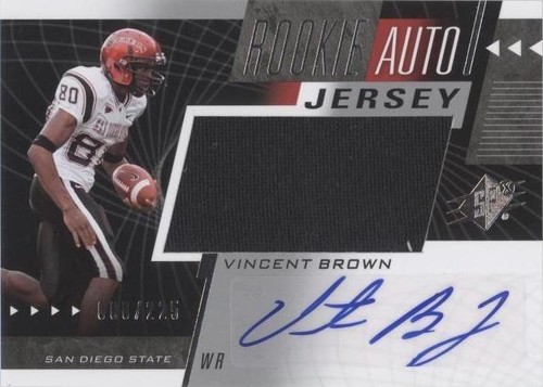 2011 SP Authentic Vincent Brown #63