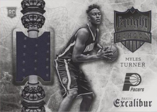 2015-16 Panini Excalibur - Myles Turner #18
