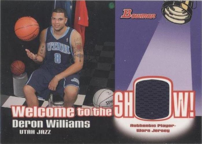 2005-06 Bowman Draft Picks & Prospects - Дерон Уильямс #WSR-DW