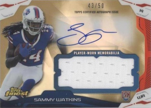 2014 Topps Finest Sammy Watkins #AJR-SW