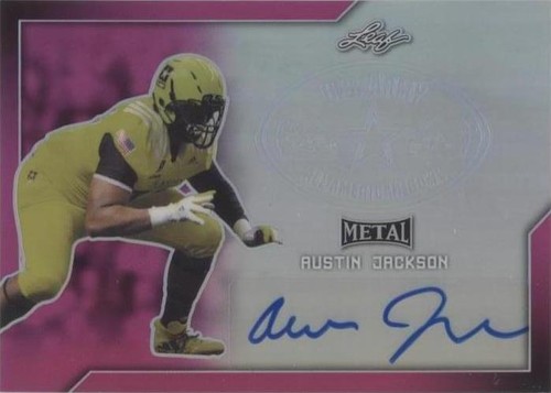 2017 Leaf Metal U.S. Army All-American Bowl Austin Jackson #BA-AJ1