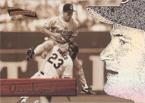 1996 Pinnacle Aficionado - Omar Vizquel #98