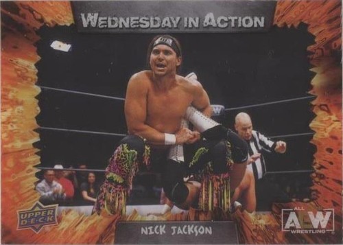 2021 Upper Deck AEW All Elite Wrestling - Nick Jackson #WIA-12