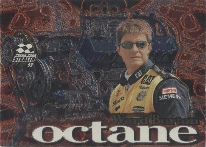 1999 Press Pass Stealth - Ward Burton #O 2