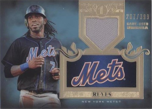 2011 Topps Tier One - Jose Reyes #TSR 24