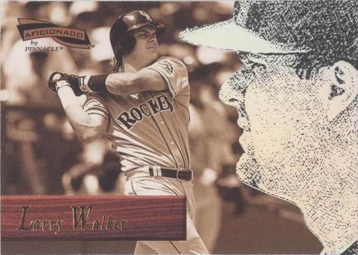 Pinnacle Aficionado 1996 - Larry Walker #68