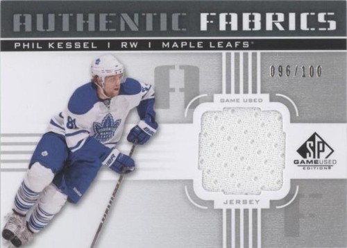 2011-12 SP Game Used Edition - Phil Kessel #AF-KE