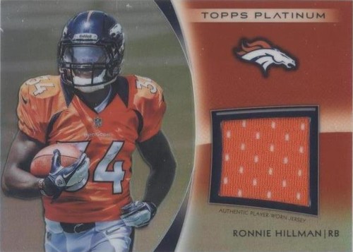 2012 Topps Platinum Ronnie Hillman #PRR-RH