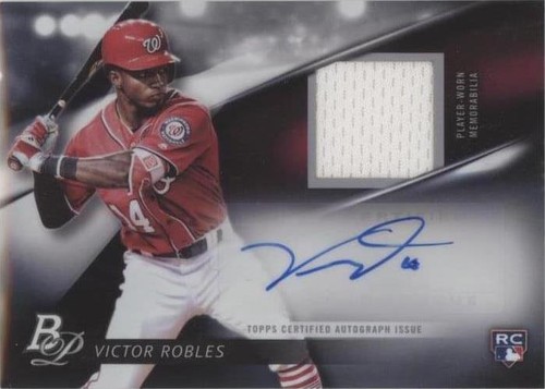 2018 Bowman Platinum - Victor Robles #PRAP-VR