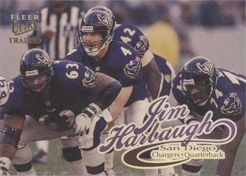 1999 Fleer Ultra Jim Harbaugh #72