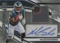2019 Panini Spectra Miles Sanders #APA-13