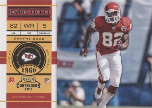 2011 Playoff Contenders Dwayne Bowe #42