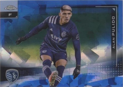 2021 Topps Chrome MLS Sapphire Edition Alan Pulido #114