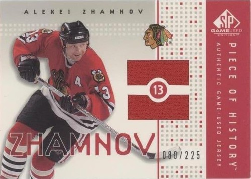 2002-03 SP Game Used - Alex Zhamnov #PH-AZ