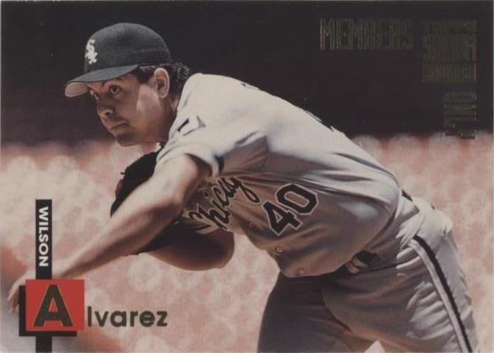 Topps Stadium Club 1994 solo miembros - Wilson Álvarez #12