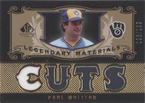 2007 SP Legendary Cuts - Paul Molitor #LM-PM1