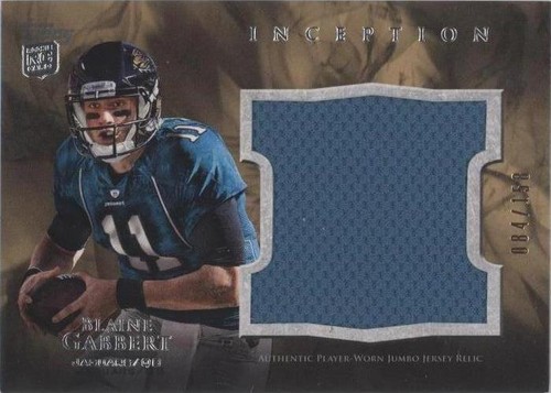 2011 Topps Inception Blaine Gabbert #JR-BG