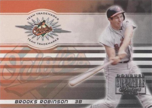 2003 Donruss Signature Series - Brooks Robinson #TT-5