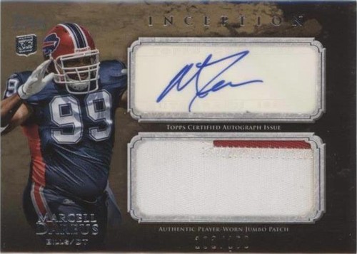 2011 Topps Inception Marcell Dareus #AJP-MD