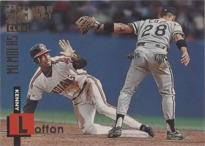 Topps Stadium Club 1994 solo para miembros - Kenny Lofton #27