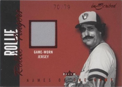 2004 Fleer inScribed - Rollie Fingers #NGJ-RF