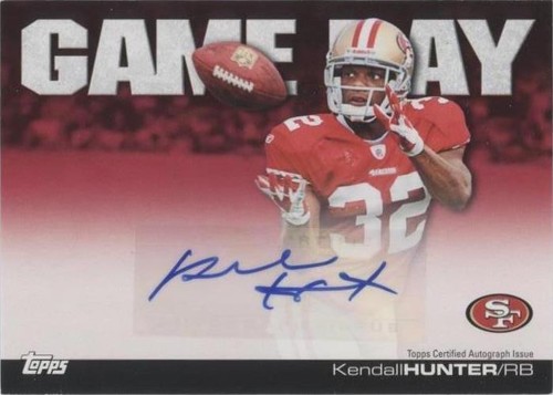 2011 Topps Kendall Hunter #GDA-KH