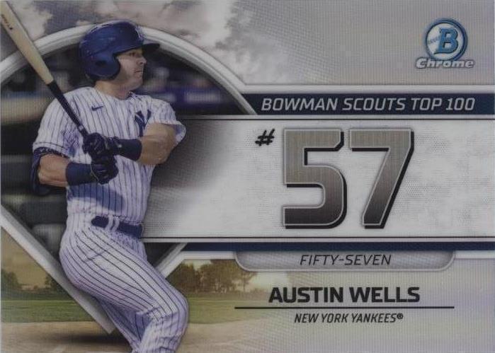 2023 Bowman - Austin Wells #BTP-57