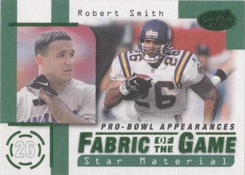 1999 Leaf Certified Robert Smith #FG15