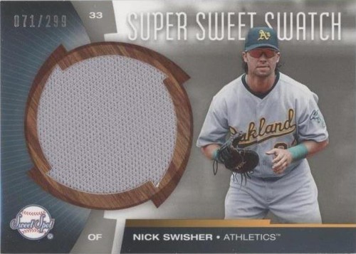2006 Upper Deck Sweet Spot - Nick Swisher #SW-NS