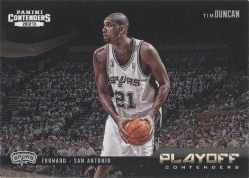 2012-13 Panini Contenders - Tim Duncan #1
