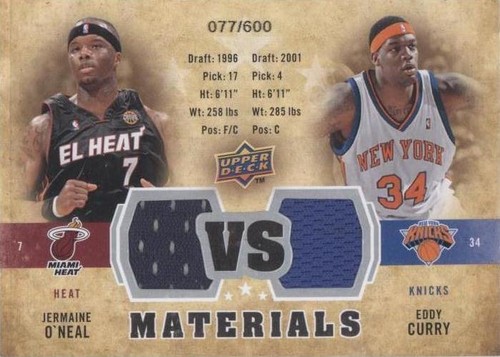2009-10 Upper Deck - Jermaine O'Neal/Eddy Curry #VS-CO