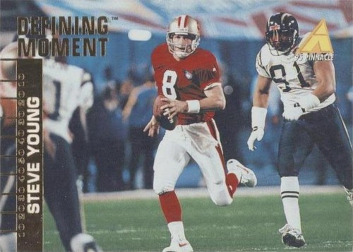 1995 Pinnacle Club Collection Steve Young #9