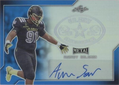 2017 Leaf Metal U.S. Army All-American Bowl Aubrey Solomon #BA-AS1
