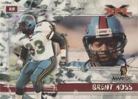2001 Topps XFL Brent Moss #48