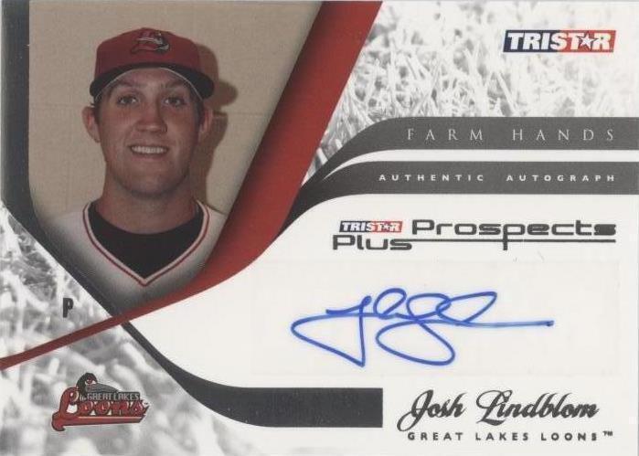 2008 TRISTAR Prospects Plus - Josh Lindblom #FH-JL