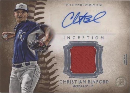 2015 Bowman Inception - Christian Binford #IAR-CB