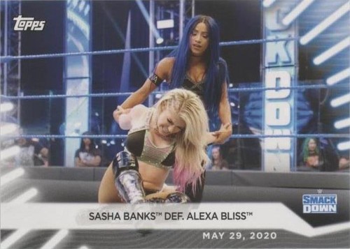 2021 Topps WWE Women's Division - Sasha Banks #21