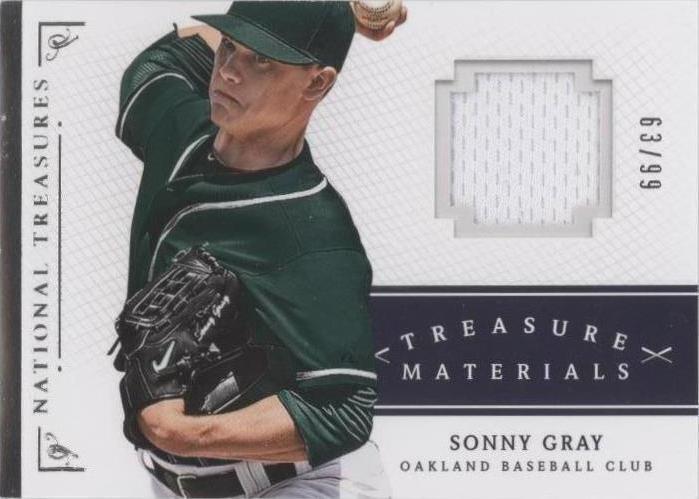 Panini National Treasures 2014 - Sonny Gray #43