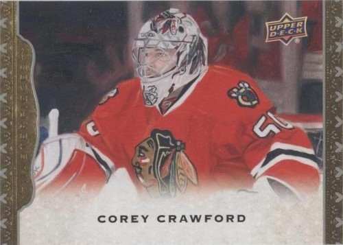 2014-15 Upper Deck Masterpieces - Corey Crawford #52