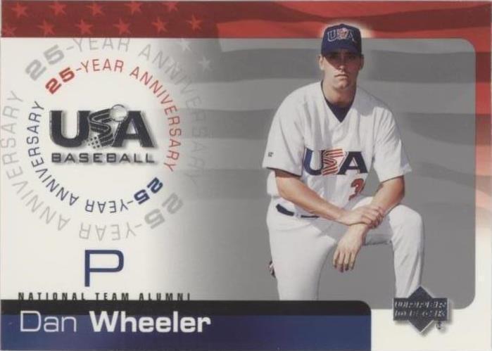 2004 Upper Deck USA Baseball 25-Year Anniversary - Dan Wheeler #USA-25