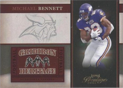2006 Playoff Prestige Michael Bennett #GH 33