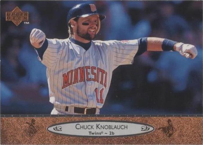 Cubierta superior 1996 - Chuck Knoblauch #125