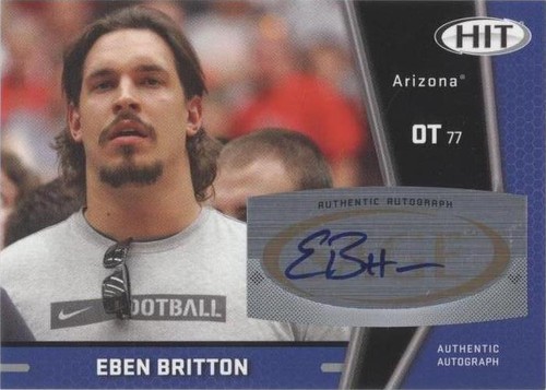 2009 SAGE Hit Eben Britton #A77