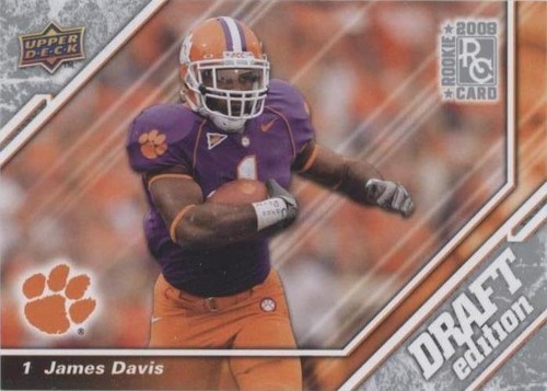 2009 Upper Deck Draft Edition James Davis #20