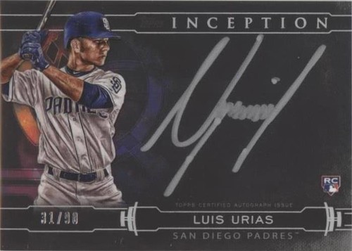 2019 Topps Inception - Luis Urias #SS-LU