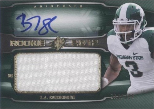 2012 SPx B.J. Cunningham #61