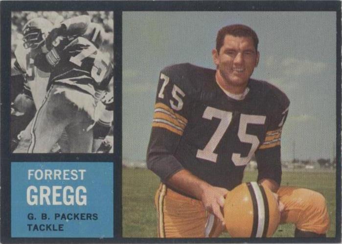 1962 Topps Forrest Gregg #70