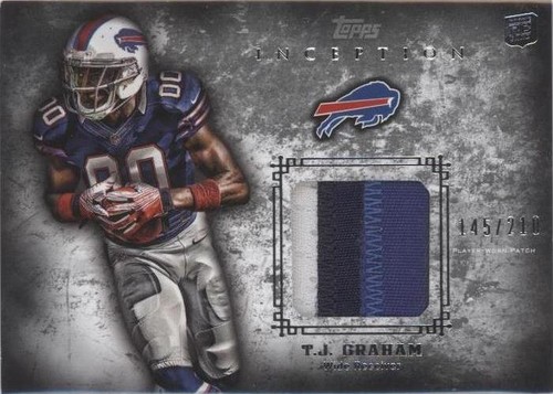 2012 Topps Inception T.J. Graham #RP-TG