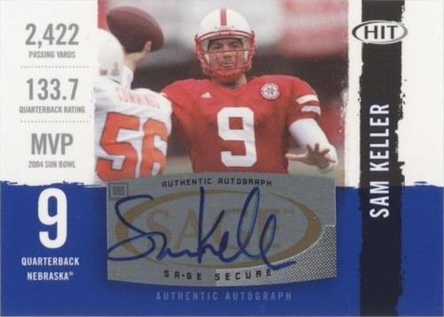 2008 SAGE Hit Sam Keller #A39